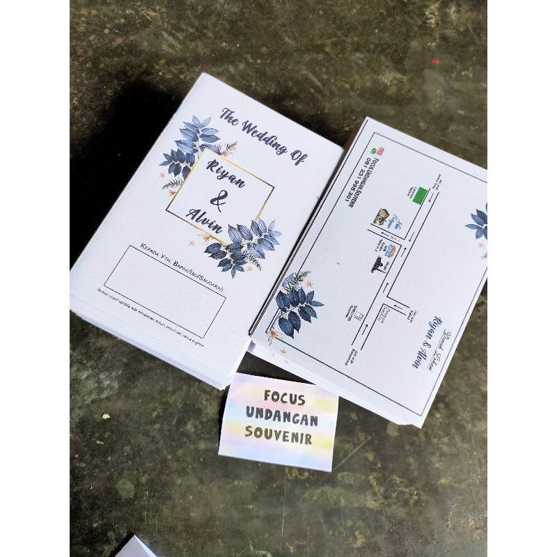 Undangan bc custom 27*19