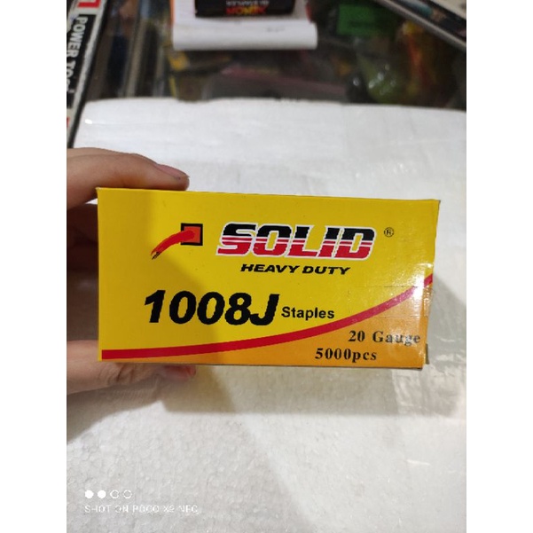 ISI STAPLES U 1008J ( UNTUK STAPLES KOMPRESOR )