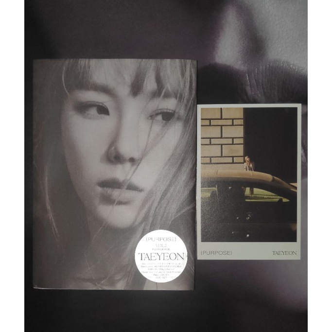 Album Taeyeon purpose repackage purple ver