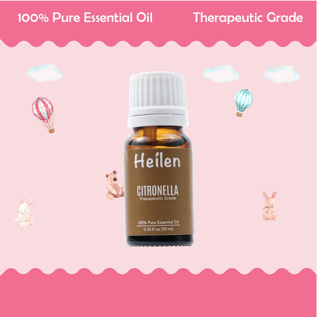 Citronella Heilen Essential Oil Usir Nyamuk Minyak Atsiri Aroma Terapi Diffuser Difuser Humidifier