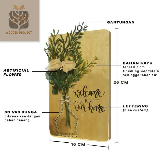 Wall Decor Hiasan Dinding Rumah Handmade Bahan Kayu Bisa Wall Decor Hiasan Dinding Rumah Handmade Bahan Kayu Bisa