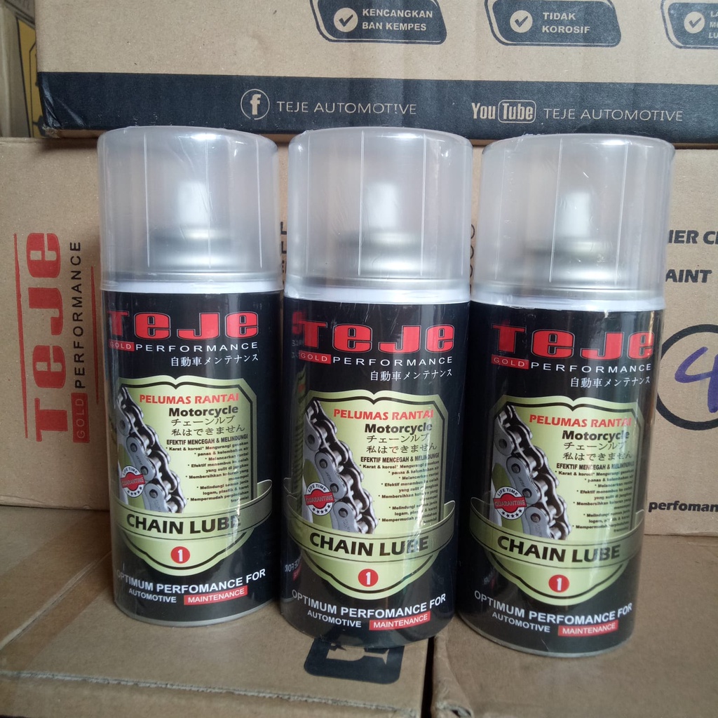 teje pembersih rantai 300cc teje chainlube 300cc