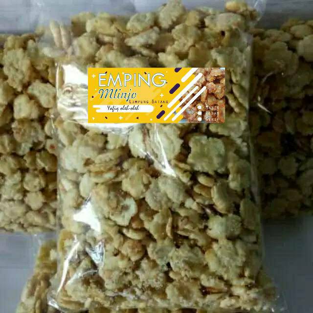 

Emping Mlinjo Asin Gurih 1 kg Asli Produksi Limpung