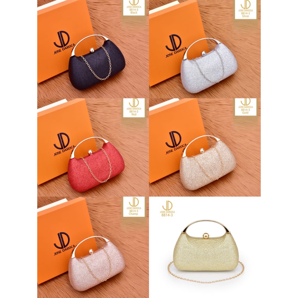 TAS PESTA CLUTCH JOSE DAROCA ~ 8814-3 ~ ORIGINAL