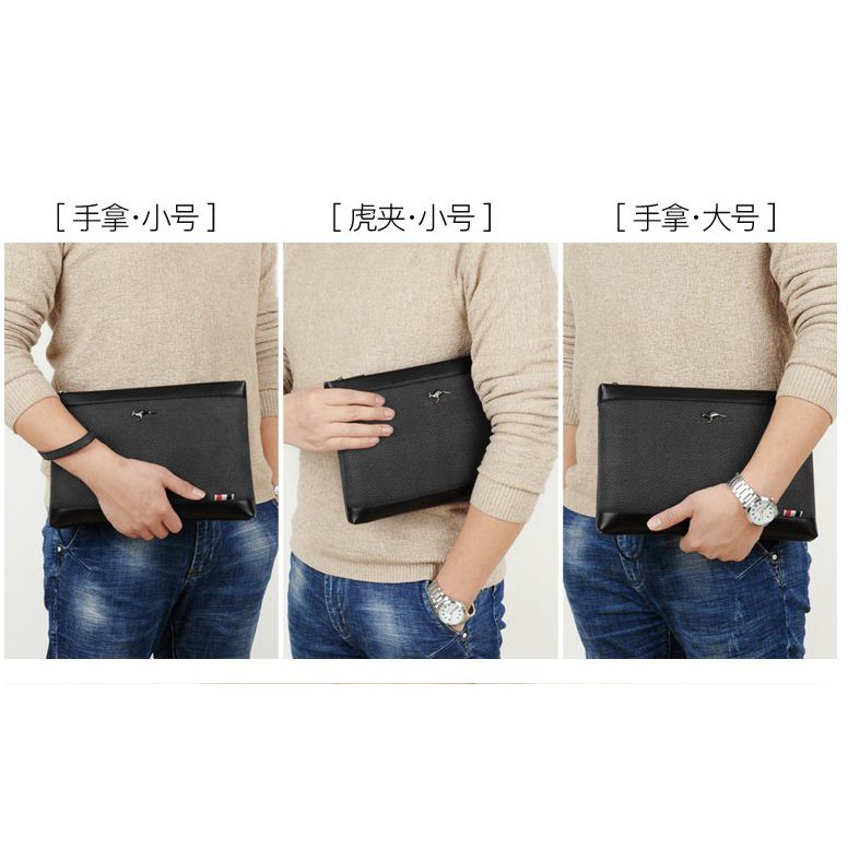 Saqidaishu Clutch Handbag Tas Tangan Pria Import Original