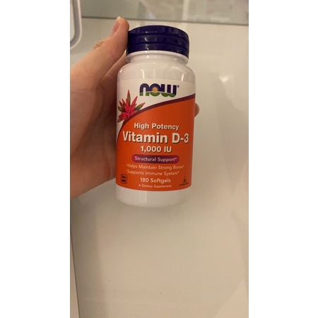 NOW  Vit D-3 1000iu