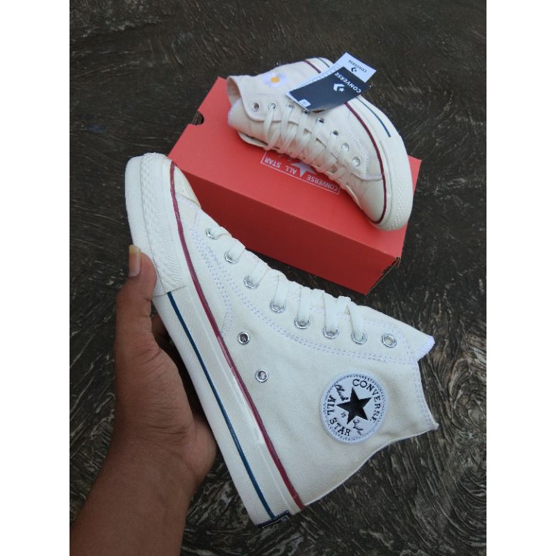 SEPATU CONV3RSEE 70S PEACE MINUSONE OFF WHITE HIGH PREMIUM BNIB