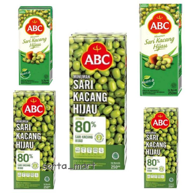 

ABC Minuman Sari Kacang Hijau 250ml - ABC Kacang Ijo