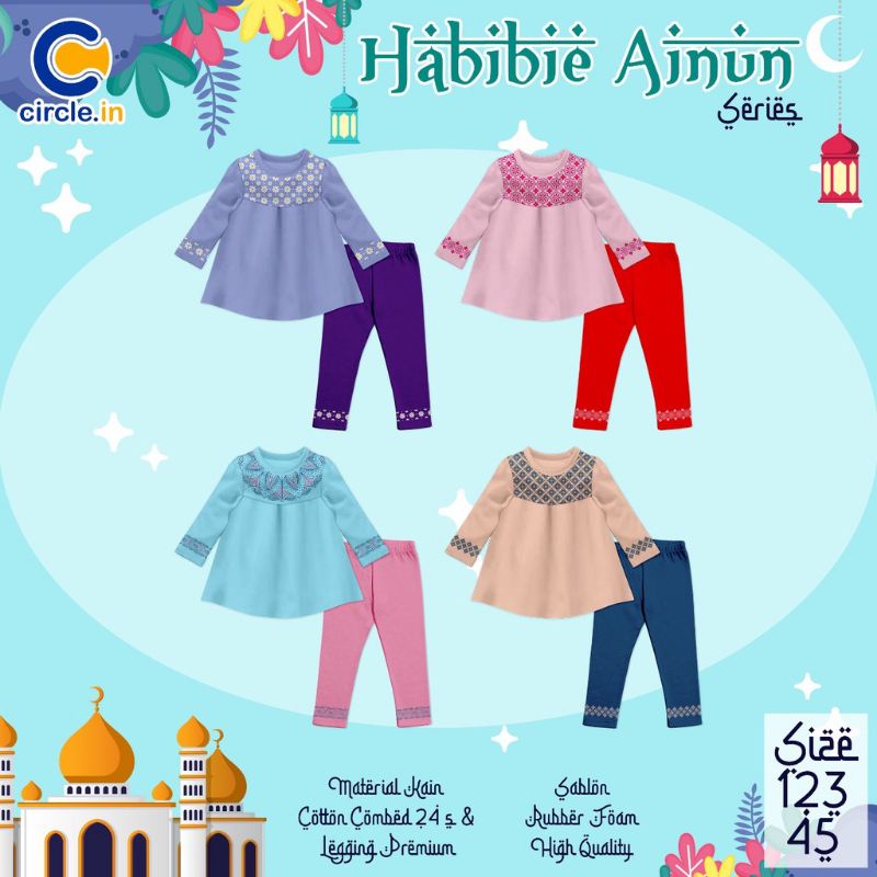 Afsheenastore Set Ainun By Circle