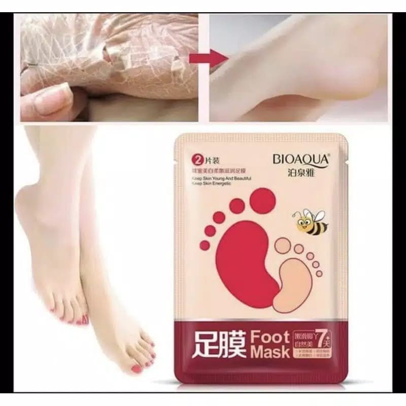 Foot Mask Effero Foot Mask Penghalus Tumit