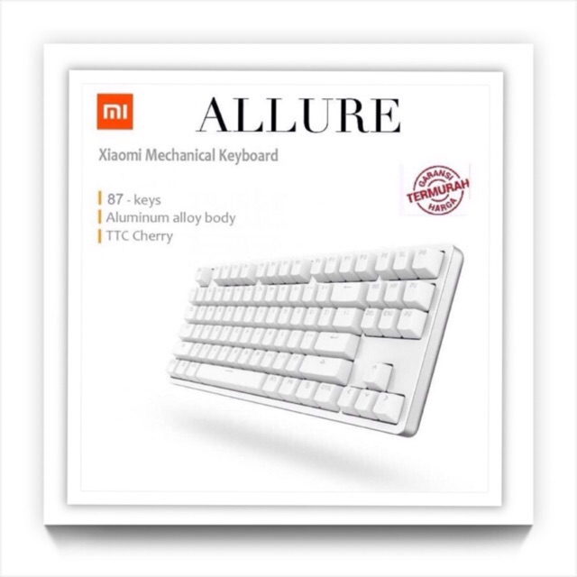 Xiaomi Original YUEMI MK01 Mechanical Keyboard TTC Red 