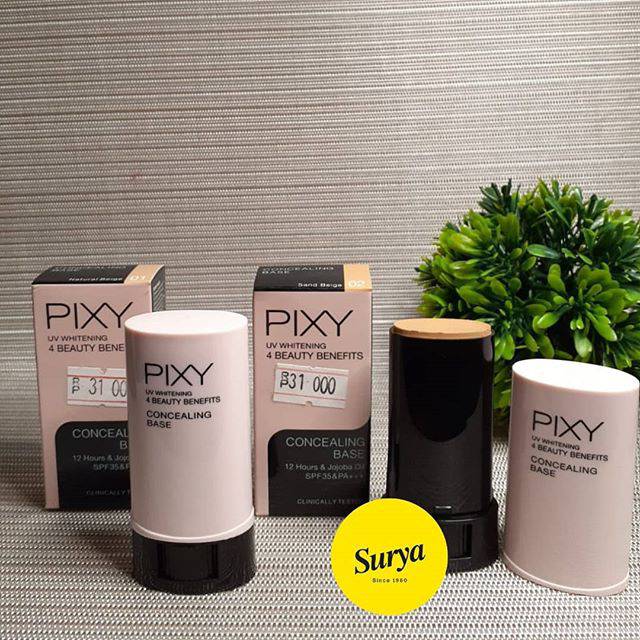 PIXY Concealing Base SPF 35 PA+++ tahan hingga12 hours