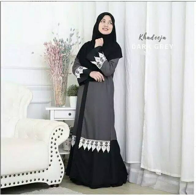 Khadeeja gamis wanita