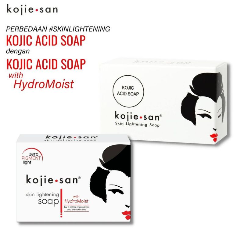 KOJIE SAN LIGHTENING SOAP (ORIGINAL) / DREAM WHITE /KOJIC ACID / KOJIESAN /HYDROMOIST 45 gr 65 gr 135 gr