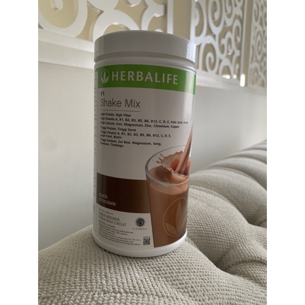 Herbalife F1 Shake Mix - Dutch Chocolate