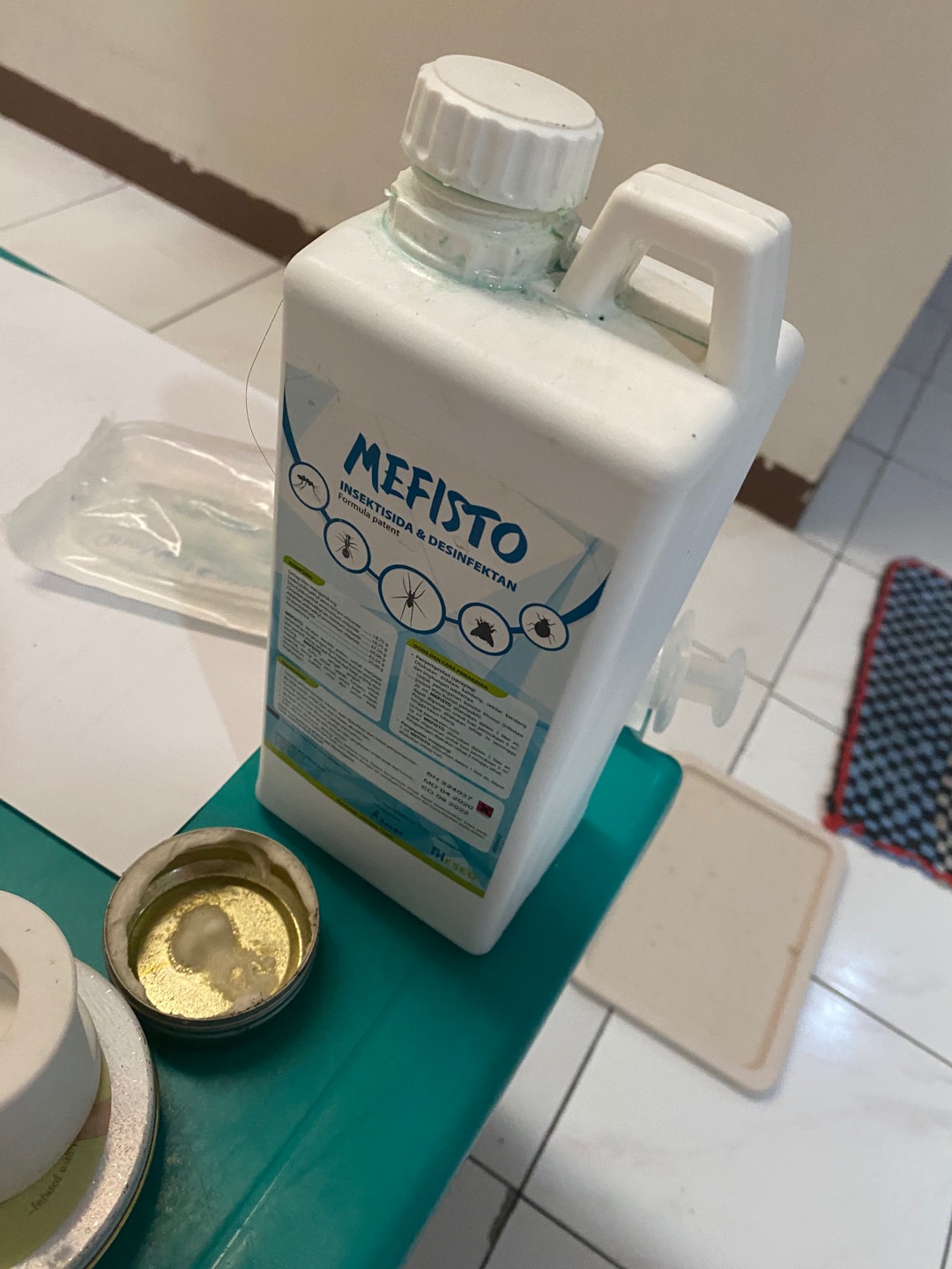 Mefisto Desinfektan 1 Liter - Penghilang Kuman Bakteri