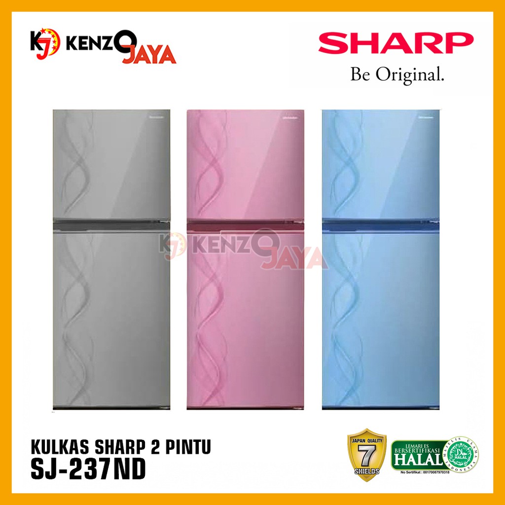 Kulkas 2 Pintu SHARP SJ-237ND