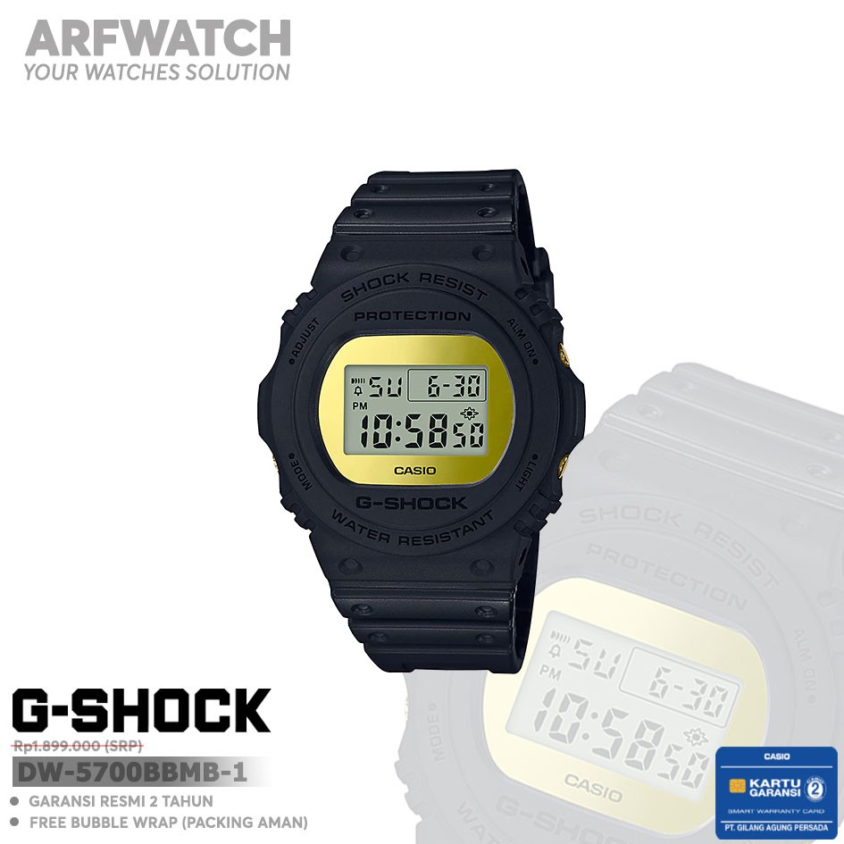 Casio G-Shock DW-5700BBMB-1 / DW-5700BBMB-1DR Original