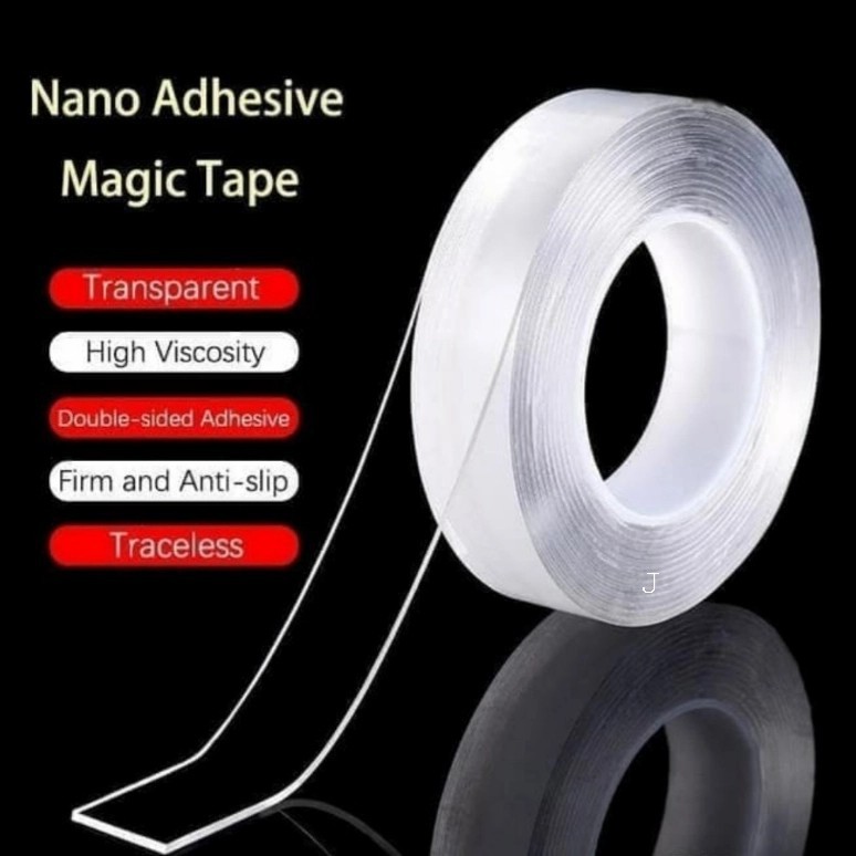 Nano Double Tape Double Tape Bening Transparan