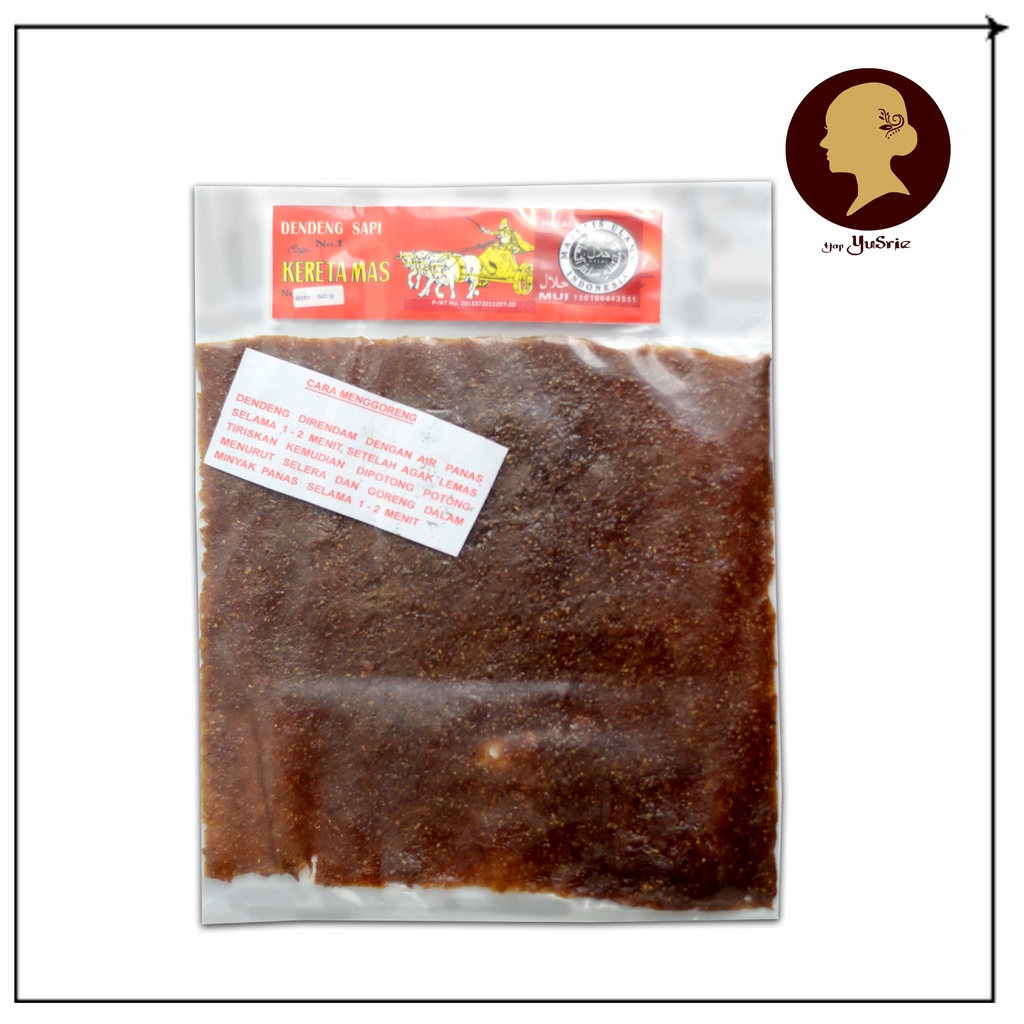 

DENDENG SAPI MURAH KERETA MAS SOLO HALAL MUI 200gr DAGING KERING BEEF JERKY SNACKS CEMILAN CAMILAN