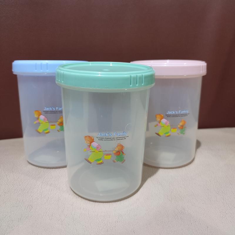 Toples Wadah Penyimpanan Makanan Food Storage Container 800 600 520 ml Kopi Gula Krimer Bubuk Coklat Teh