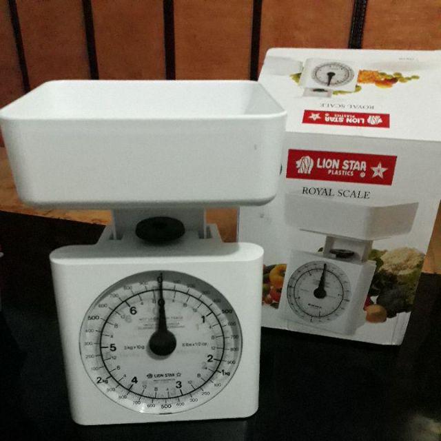 Lion Star Ks-4 Timbangan Dapur 3kg (royal Scale)
