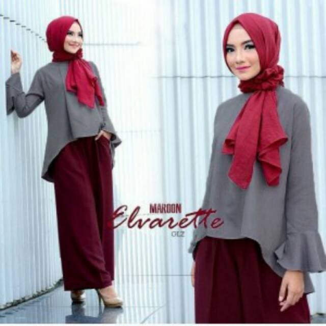 Elvarette Maroon