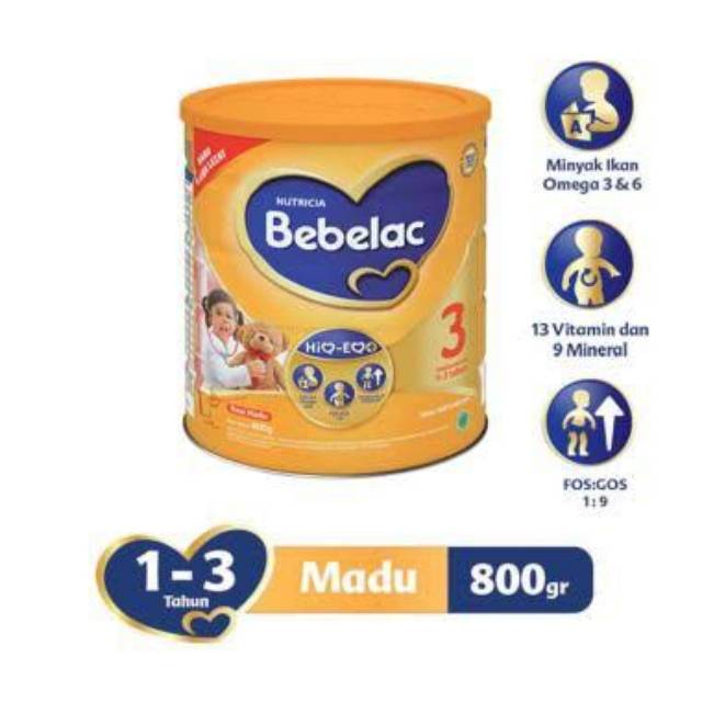 

bebelac 3 madu 800gr