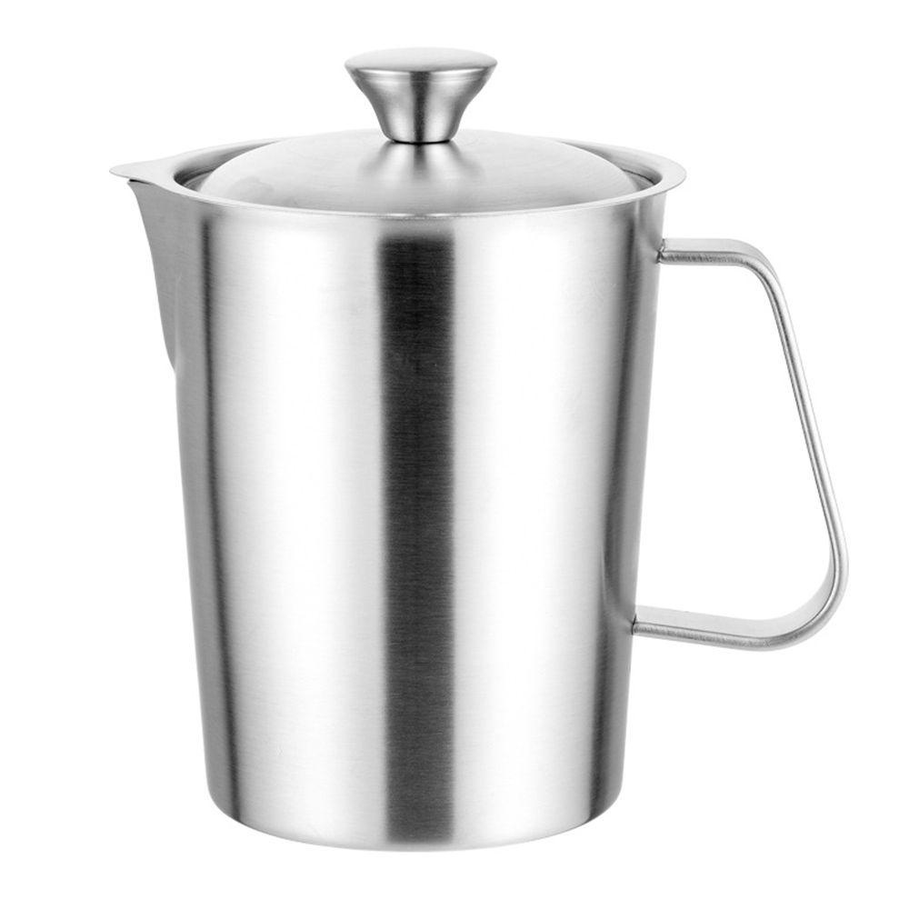 Lily 500ml Milk Frothing Pitcher Home Milk Frother Steamer Cup Stainless Steel Timbangan Kopi Susu