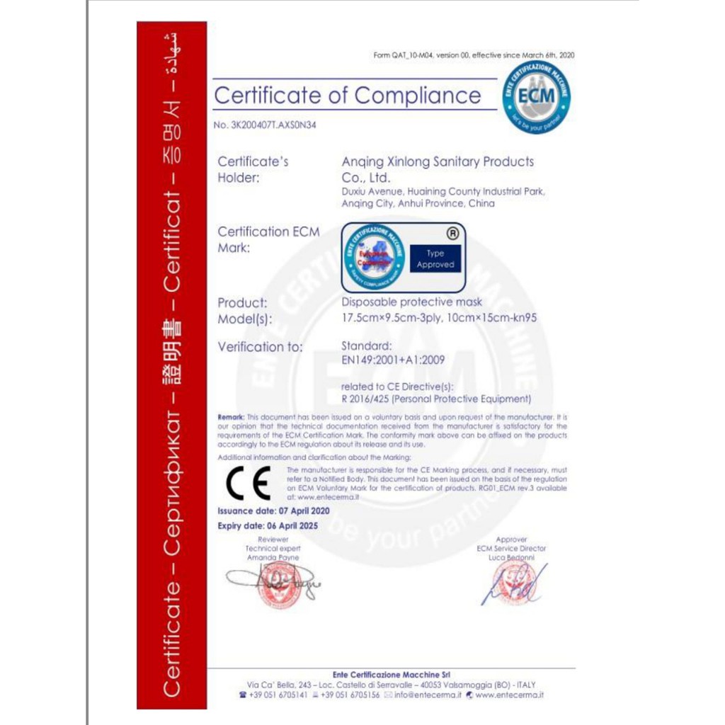 Disposable Masker 3ply Earloop 50s