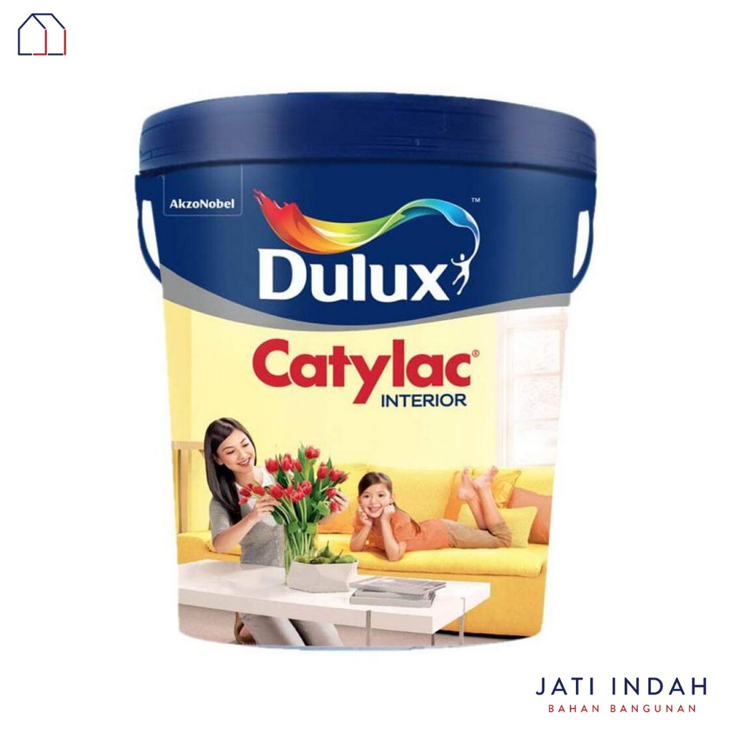 DULUX CATYLAC INTERIOR CAT TEMBOK PAIL 25 KG / CAT DINDING