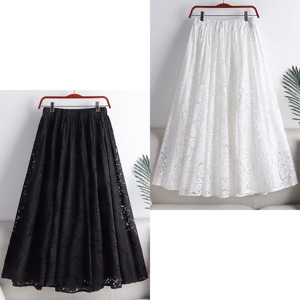 NEYSA LACE SKIRT - rok brukat / rok kondangan / skirt brukat / rok wanita / rok pesta