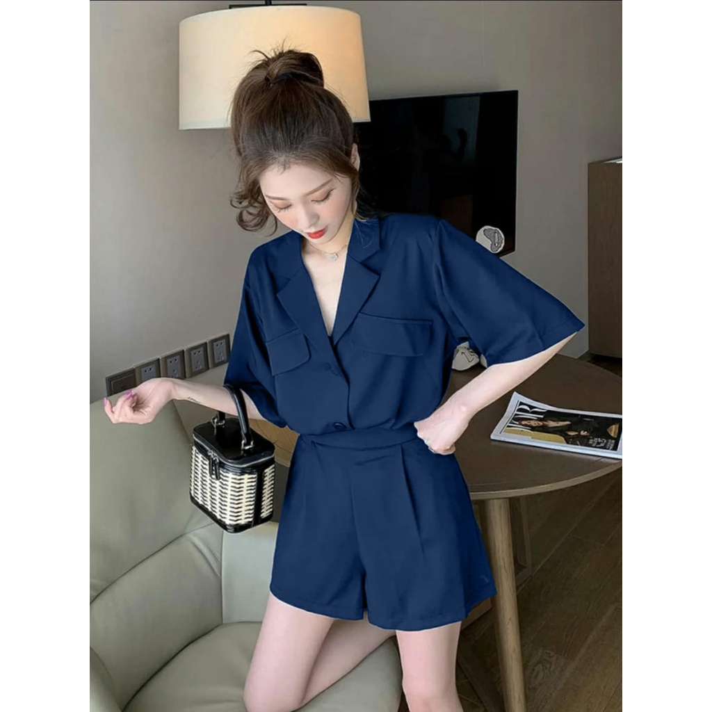 [NSFK] Set Olivia / Setelan Wanita / Setelan Baju 2in1 Wanita / Setelan / Baju Dan Celana Wanita / Set Korea