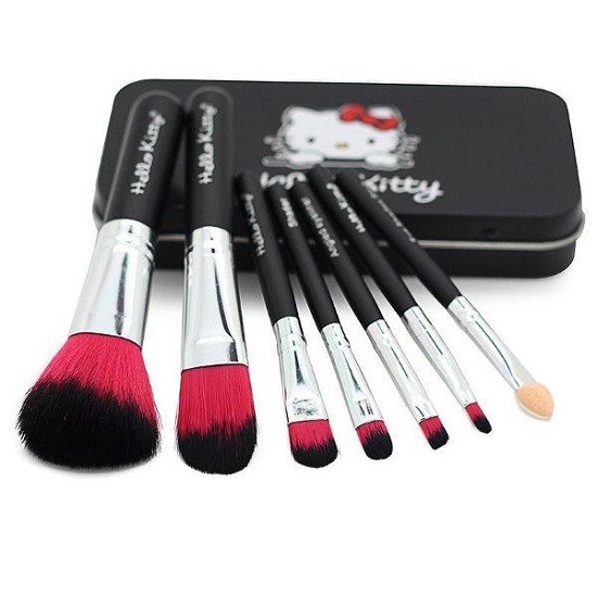 RADYSA - Brush HelloKitty 7in1 Kuas Makeup / Kuas Masker