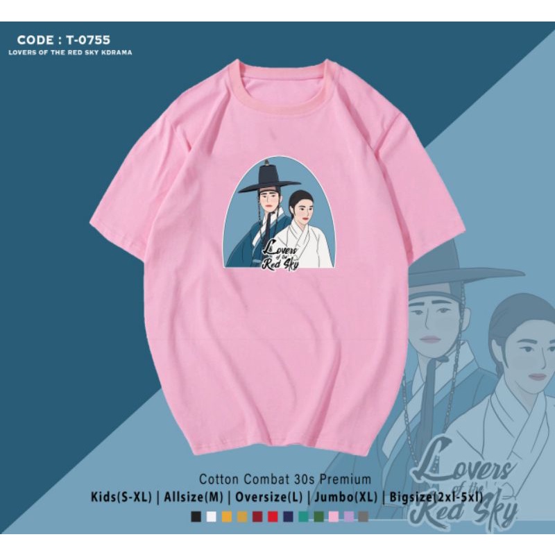 KAOS K-DRAMA LOVERS OF THE RED SKY 002 UNISEX OVERSIZE