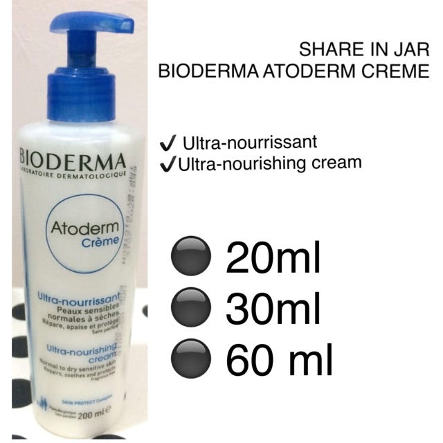 Bioderma atoderm creme ultra nourrisant ultra nourishing cream