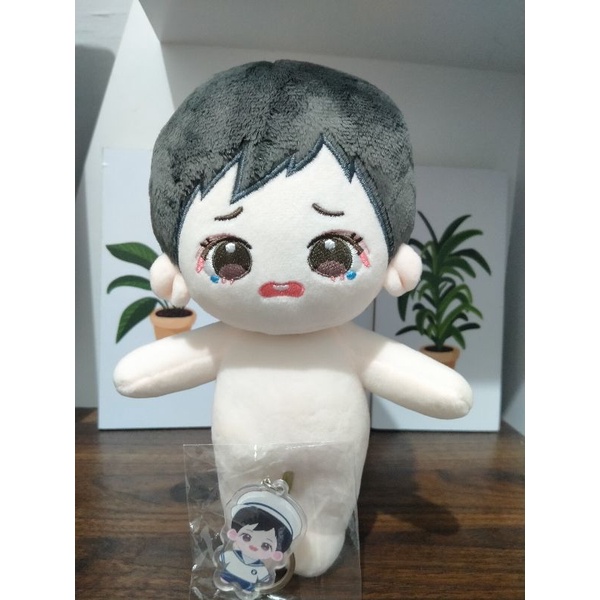 Ready stock doll nct jaemin cry baby na 20cm