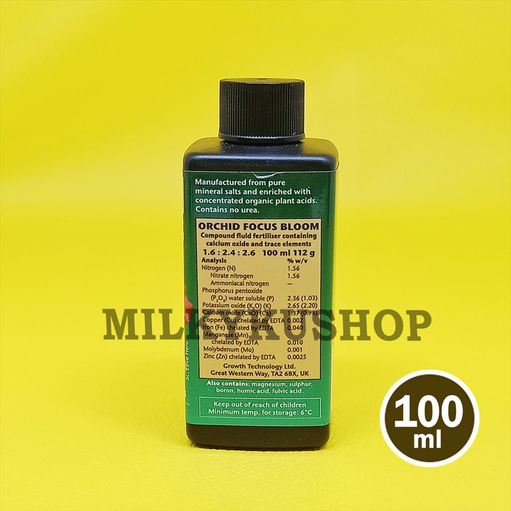 PUPUK CAIR ORCHID FOCUS BLOOM 100 ML ANGGREK