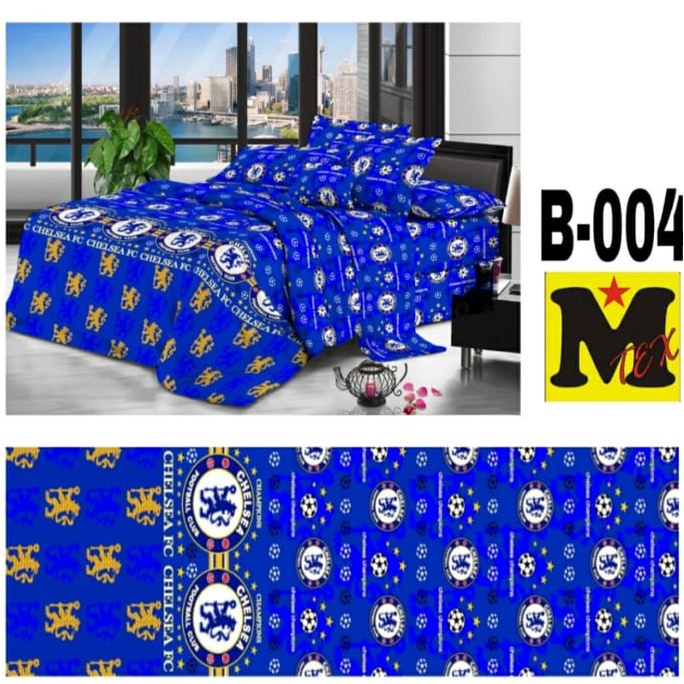 Seprei Bola Motif Chelseaa Termurah dan Terlaris