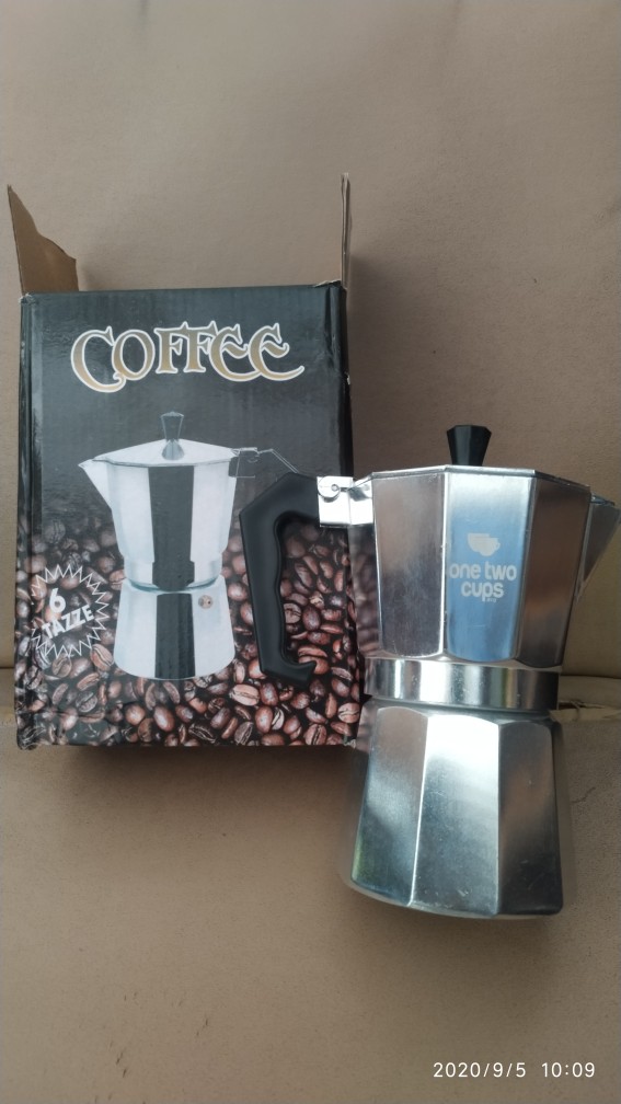 Moka Pot 6 Cup Italian Espresso Coffee Maker Stovetop