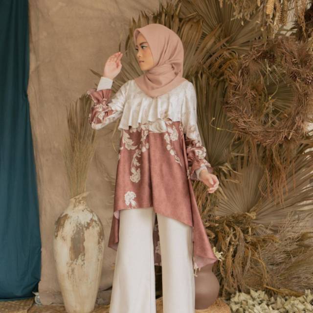 LASIANA TUNIK BRONZE XS WEARING KLAMBY