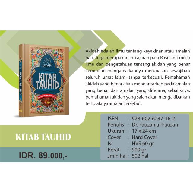 Kitab Tauhid Syaikh Fauzan