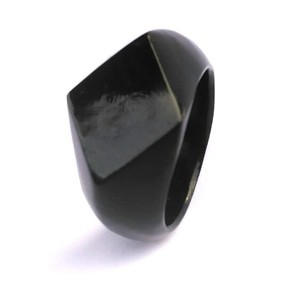 Ring Cincin Giok Black Jade Aceh Terapi Model Diamond