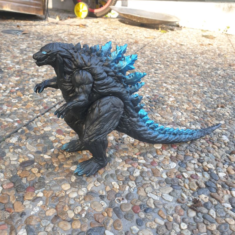 Figure Godzilla  Ghidora mainan  Godzila monster zero 