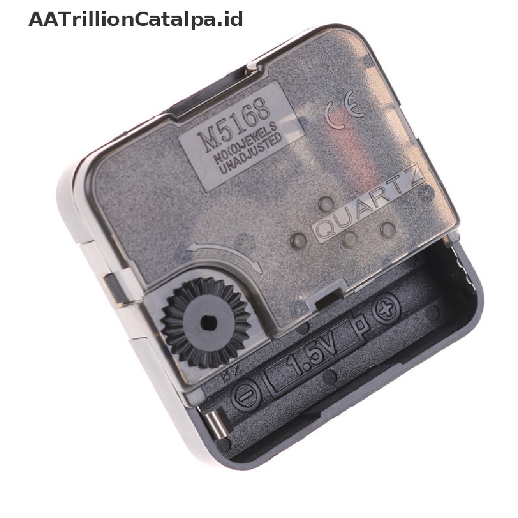 Aatrillioncatalpa Mesin Jam Dinding Quartz DIY Dengan Ulir Panjang 15mm