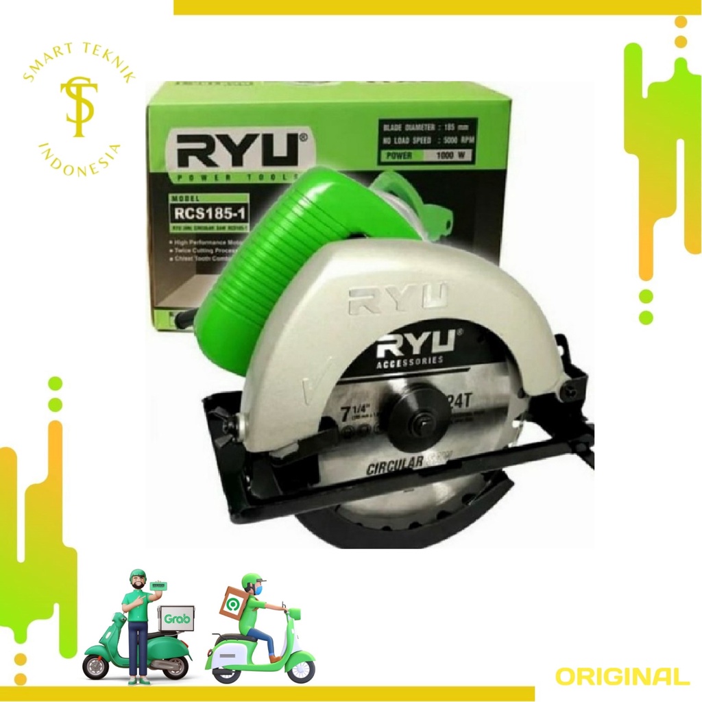 Mesin Potong Kayu Circular Saw RYU RCS 1 -  SERKEL PROMO