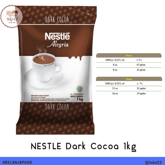 

BEST SELLER DARK Cocoa Chocolate 1kg NESTLE Professional