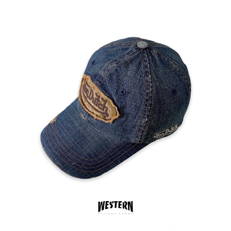 Topi/cap Von dutch denim second original