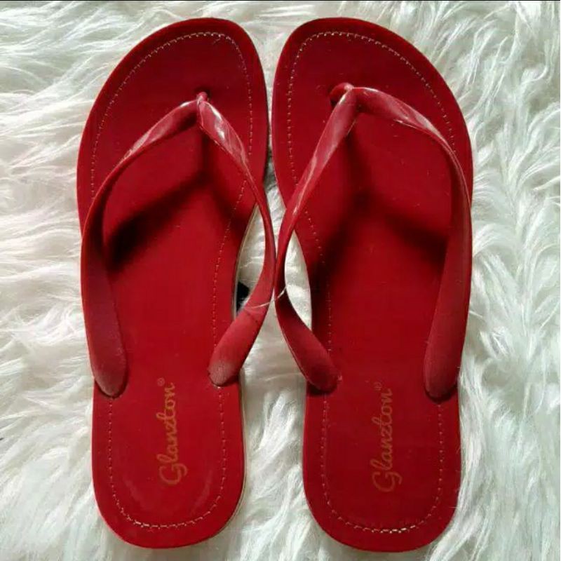 SANDAL JEPIT WANITA GLANZTON 1819 KILAP SENDAL TEPLEK