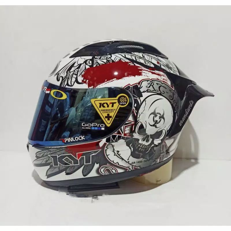 helm full face kyt rc seven paket ganteng kyt rc7 Paket Ganteng-3